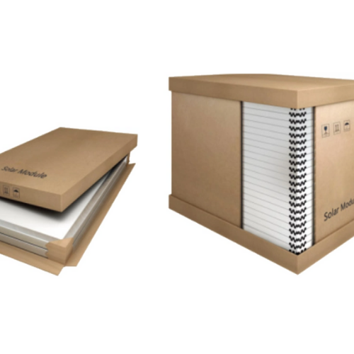 Triplex güneş paneli kolisi